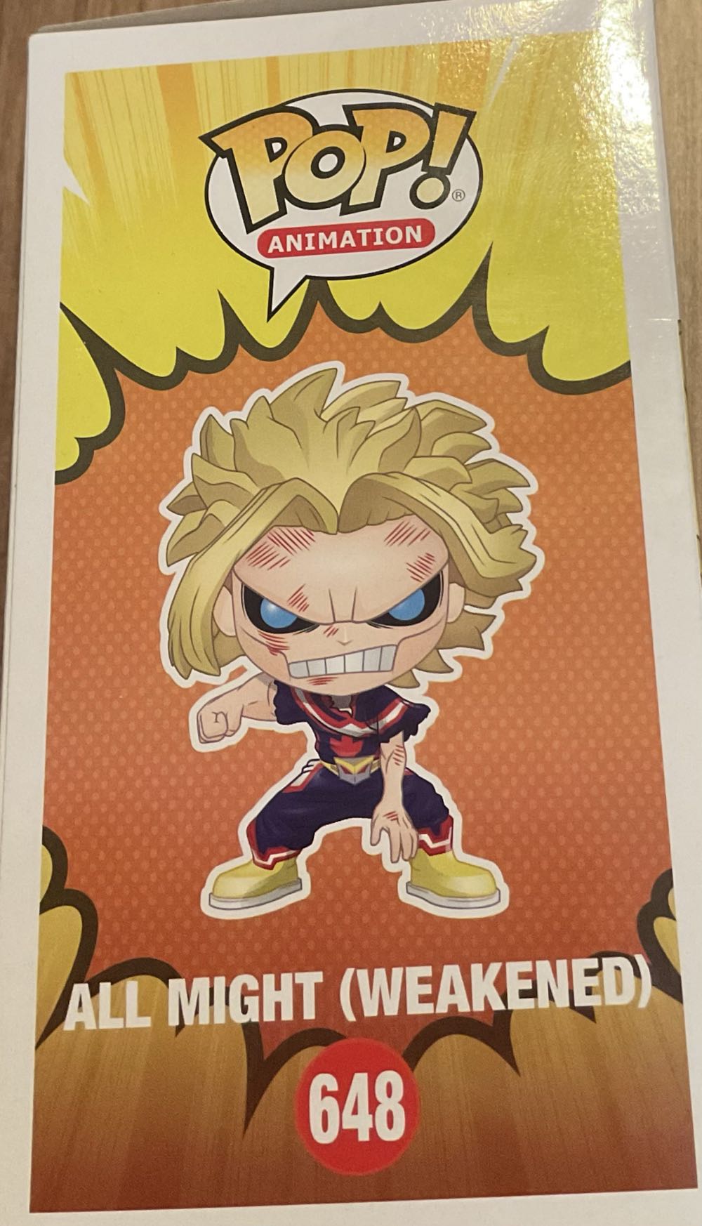 All Might (Weakened) - My Hero Academia vinyl figure collectible [Barcode 12163226] - Main Image 2