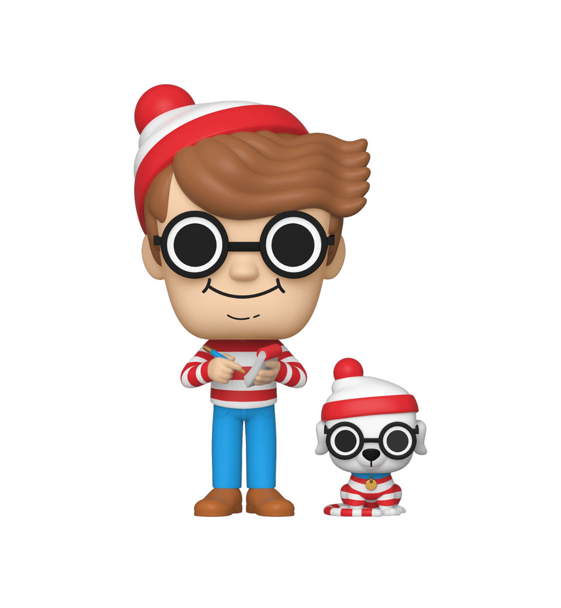 25. WALDO & WOOF - Where’s Waldo? vinyl figure collectible [Barcode 889698447584] - Main Image 2
