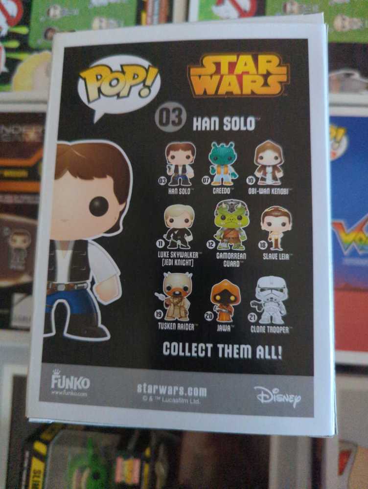 Han Solo - Funko vinyl figure collectible [Barcode 10375004] - Main Image 3