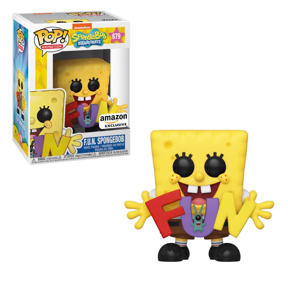 F.U.N. Spongebob - SpongeBob SquarePants vinyl figure collectible [Barcode 889698439763] - Main Image 2