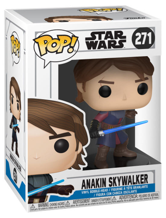 # 271 Anakin Skywalker - Star Wars: Clone Wars vinyl figure collectible [Barcode 889698317948] - Main Image 3