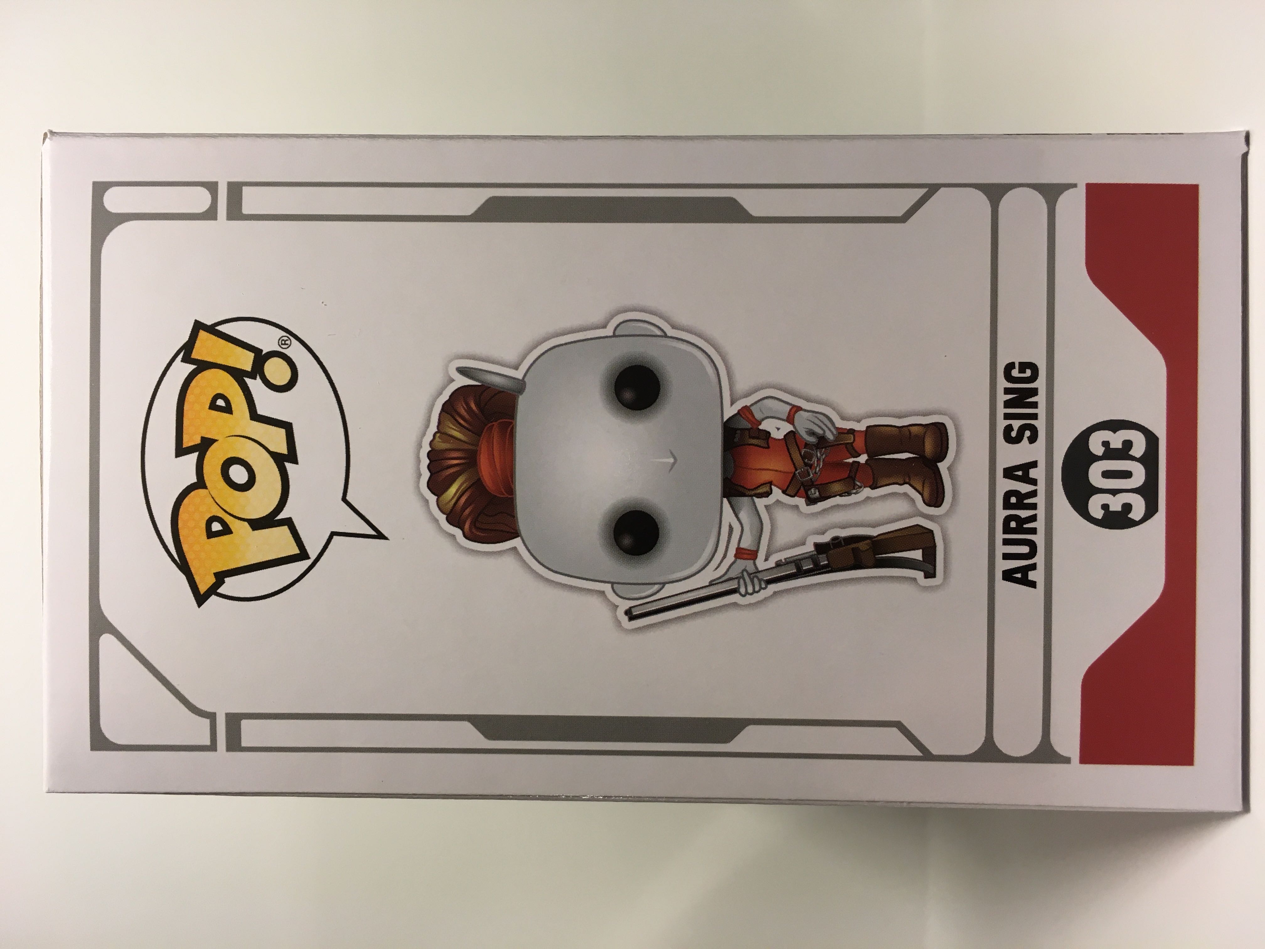 Star Wars #303 Aurra Sing - Star Wars vinyl figure collectible [Barcode 889698406772] - Main Image 2