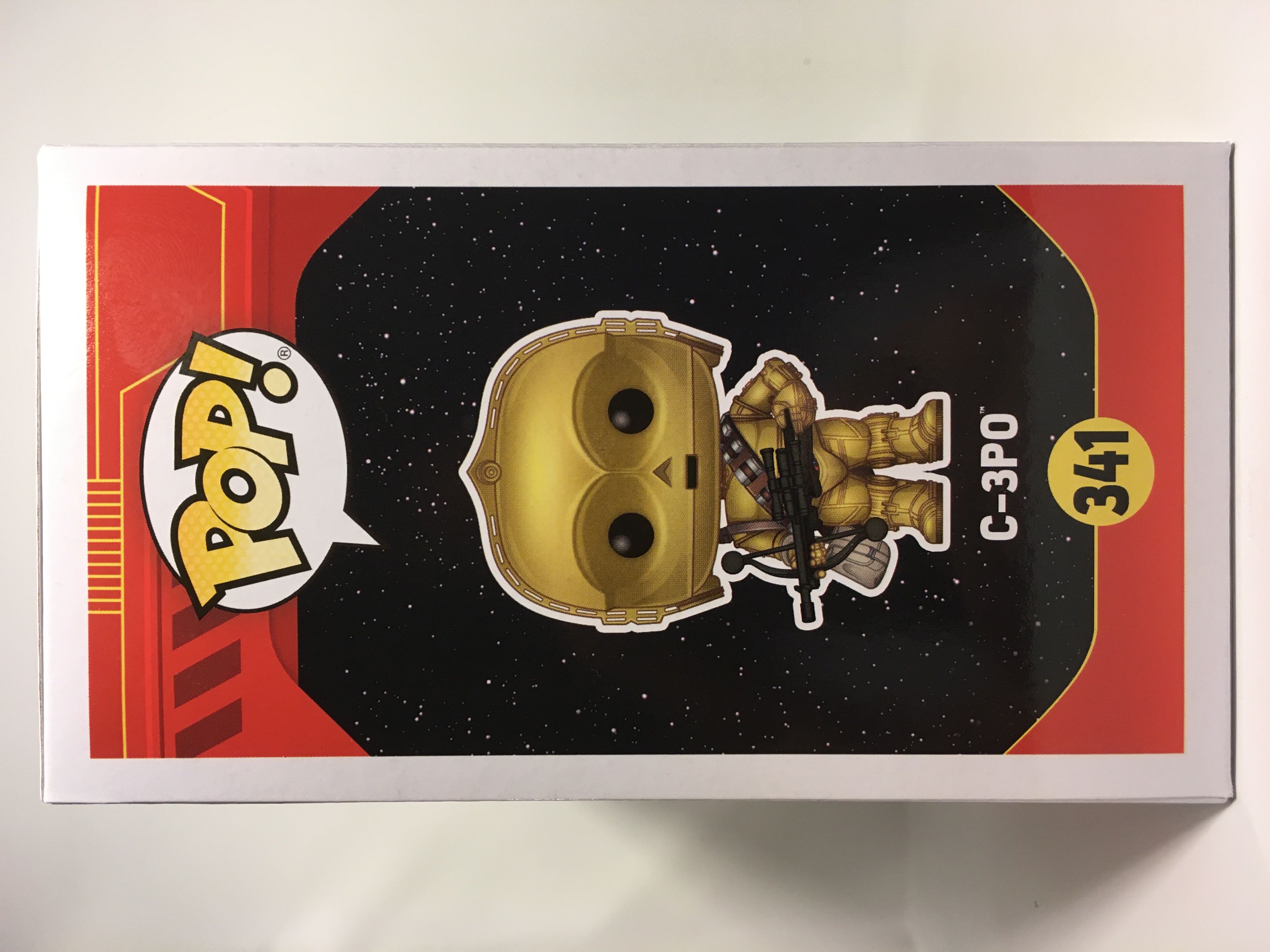 # 341 C-3PO - Star Wars vinyl figure collectible [Barcode 889698439954] - Main Image 2