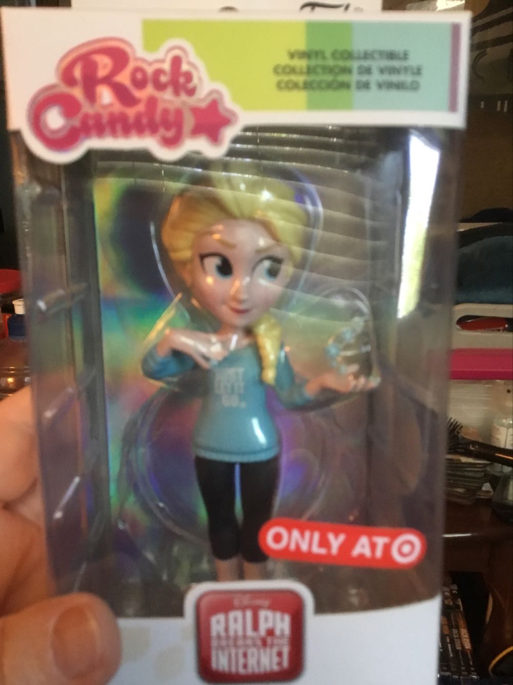 Elsa (Rock Candy)  vinyl figure collectible [Barcode 889698329835] - Main Image 2