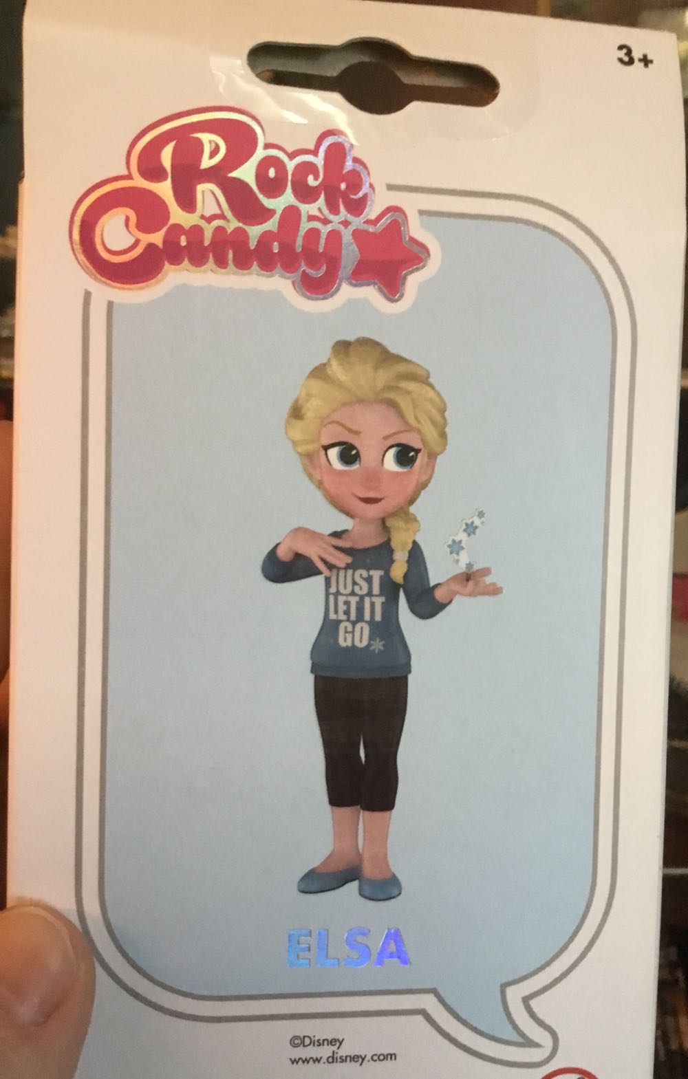 Elsa (Rock Candy)  vinyl figure collectible [Barcode 889698329835] - Main Image 3