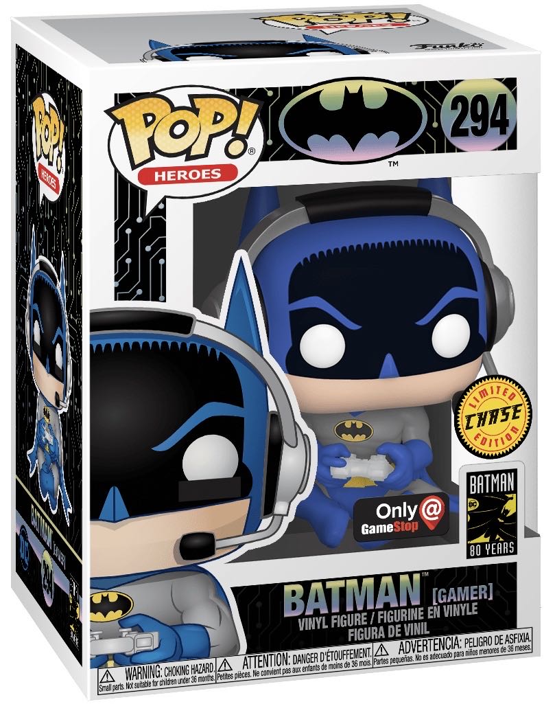 Batman [Gamer] (Chase) - Batman vinyl figure collectible [Barcode 889698436977] - Main Image 3