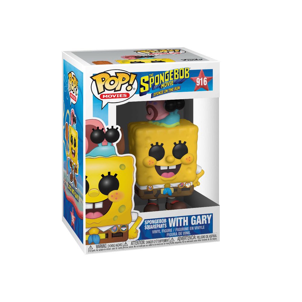 SpongeBob SquarePants With Gary - SpongeBob SquarePants vinyl figure collectible [Barcode 889698471626] - Main Image 2