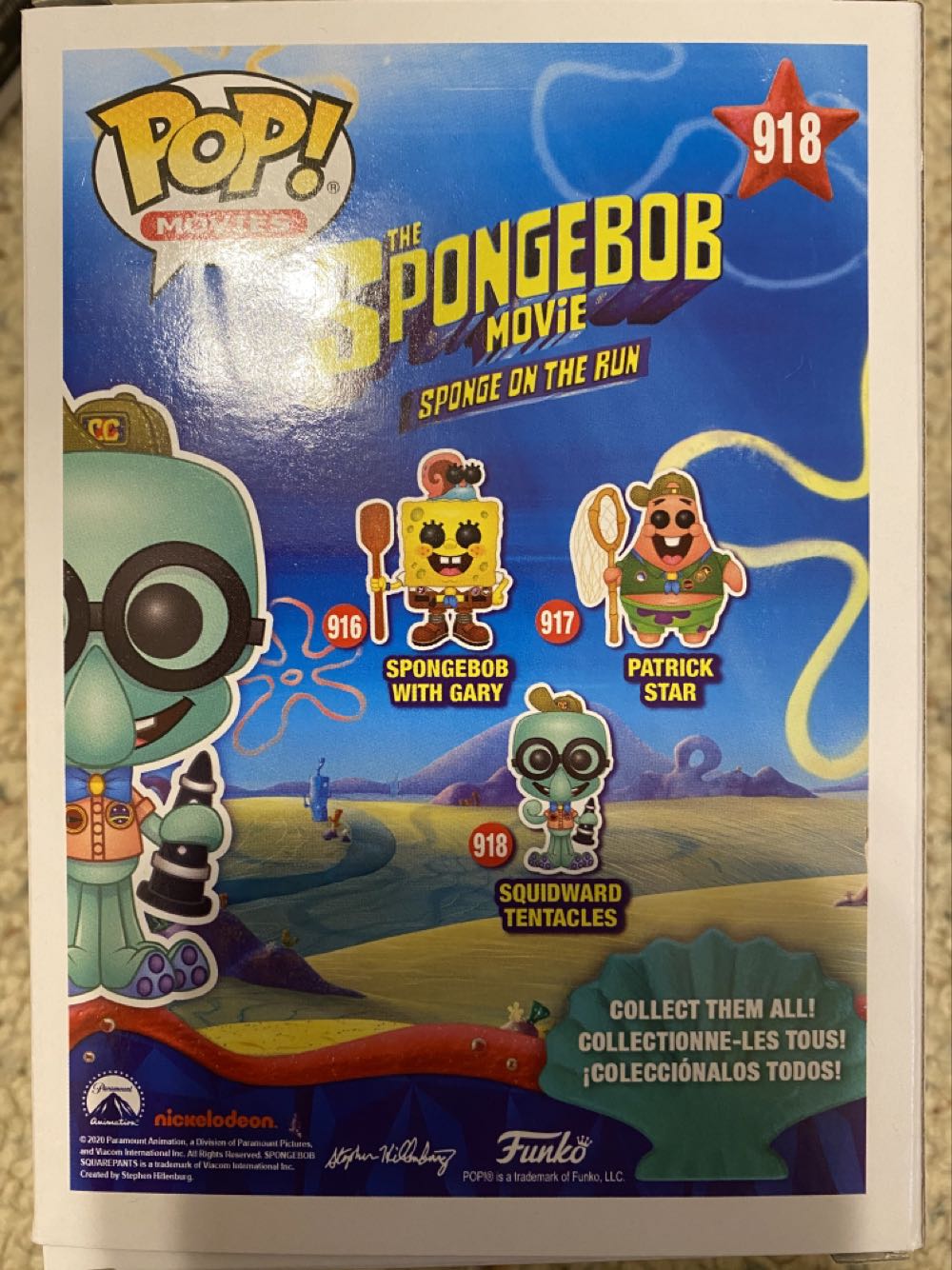 Squidward Tentacles - SpongeBob SquarePants vinyl figure collectible [Barcode 889698471640] - Main Image 2