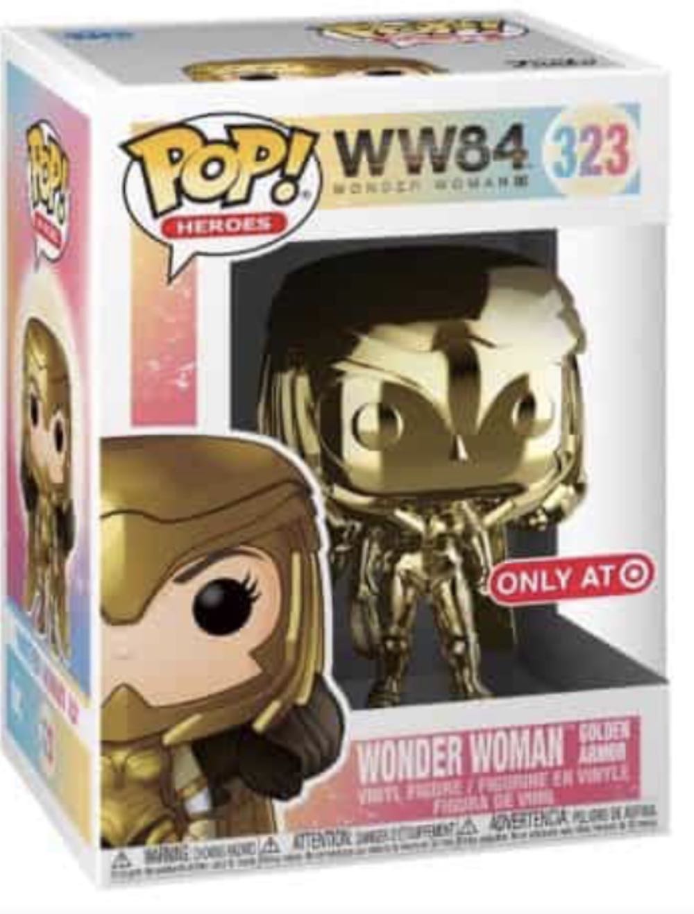 Wonder Woman (Golden Armor) - Wonder Woman vinyl figure collectible [Barcode 889698473729] - Main Image 3