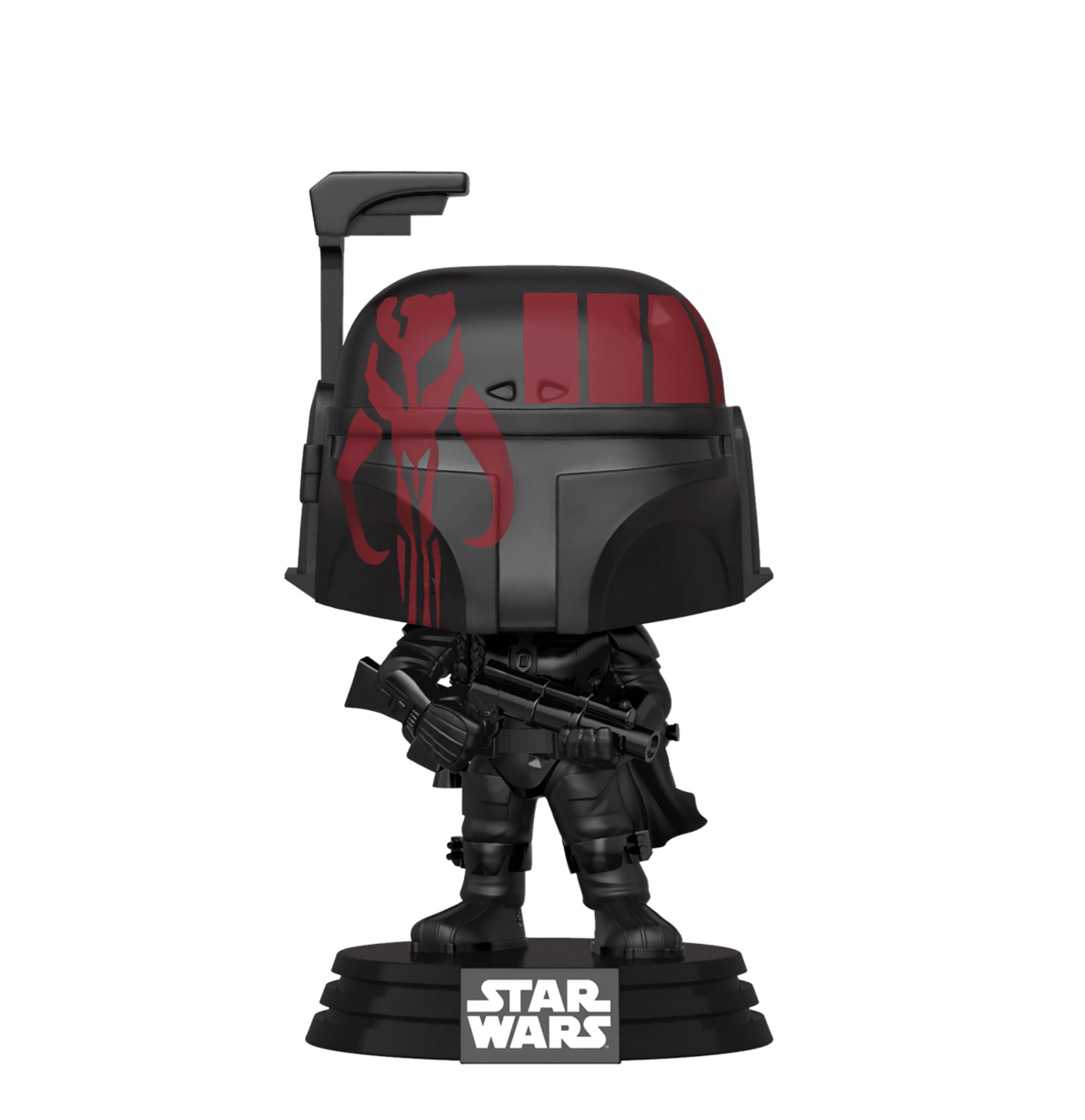 #297: Boba Fett [Futura Black] - Star Wars vinyl figure collectible [Barcode 889698459211] - Main Image 2