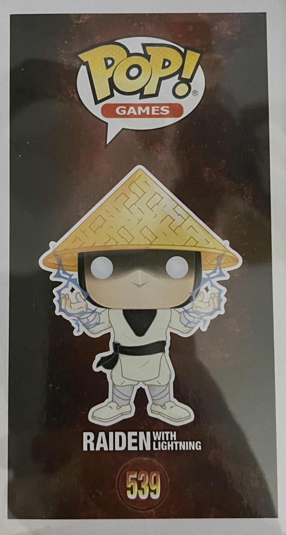 Mortal Kombat: Raiden (With Lightning) - Mortal Kombat vinyl figure collectible [Barcode 889698450409] - Main Image 3