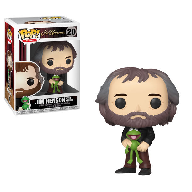Jim Henson with Kermit - The Muppets vinyl figure collectible [Barcode 889698372879] - Main Image 2