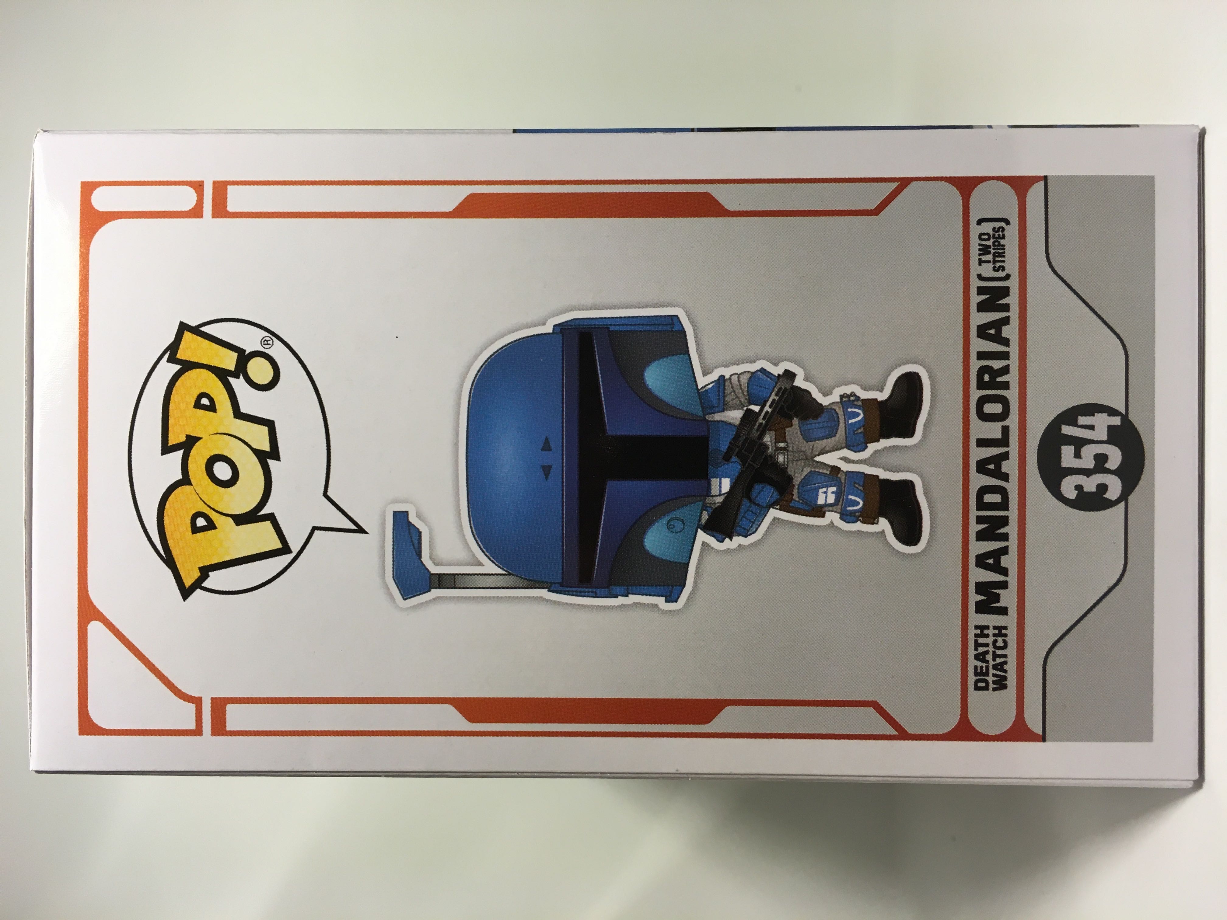Death Watch Mandalorian (Two Stripes) - Star Wars vinyl figure collectible [Barcode 889698460910] - Main Image 2