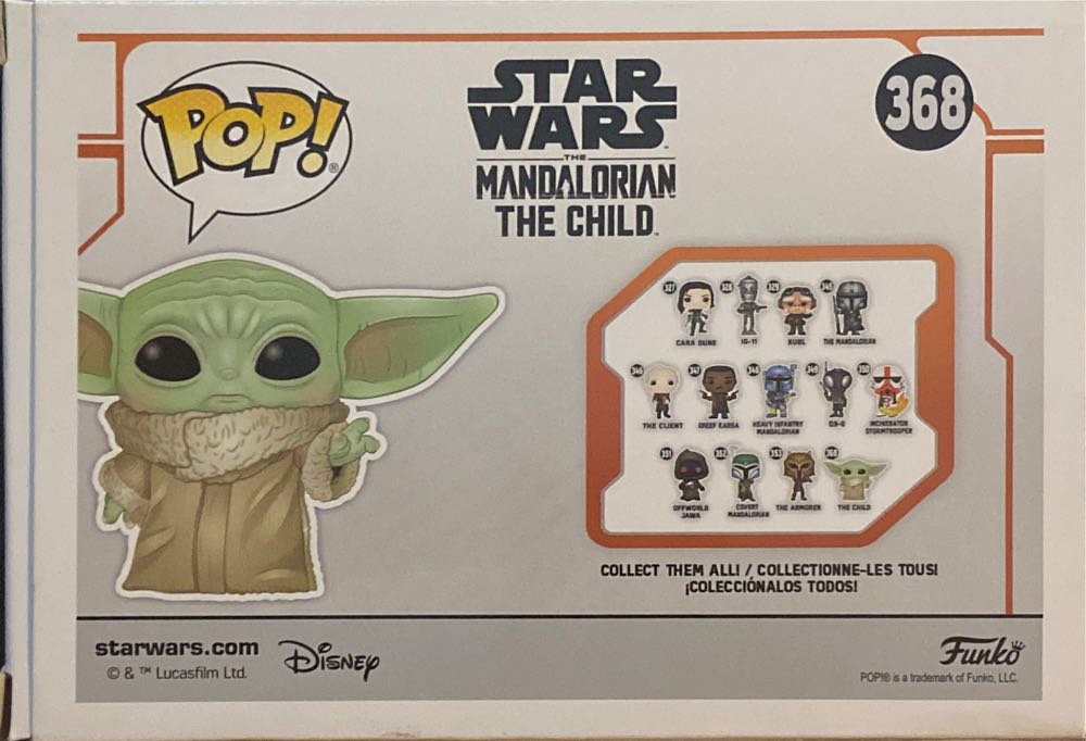 The Child - Star Wars: The Mandalorian vinyl figure collectible [Barcode 889698487405] - Main Image 2