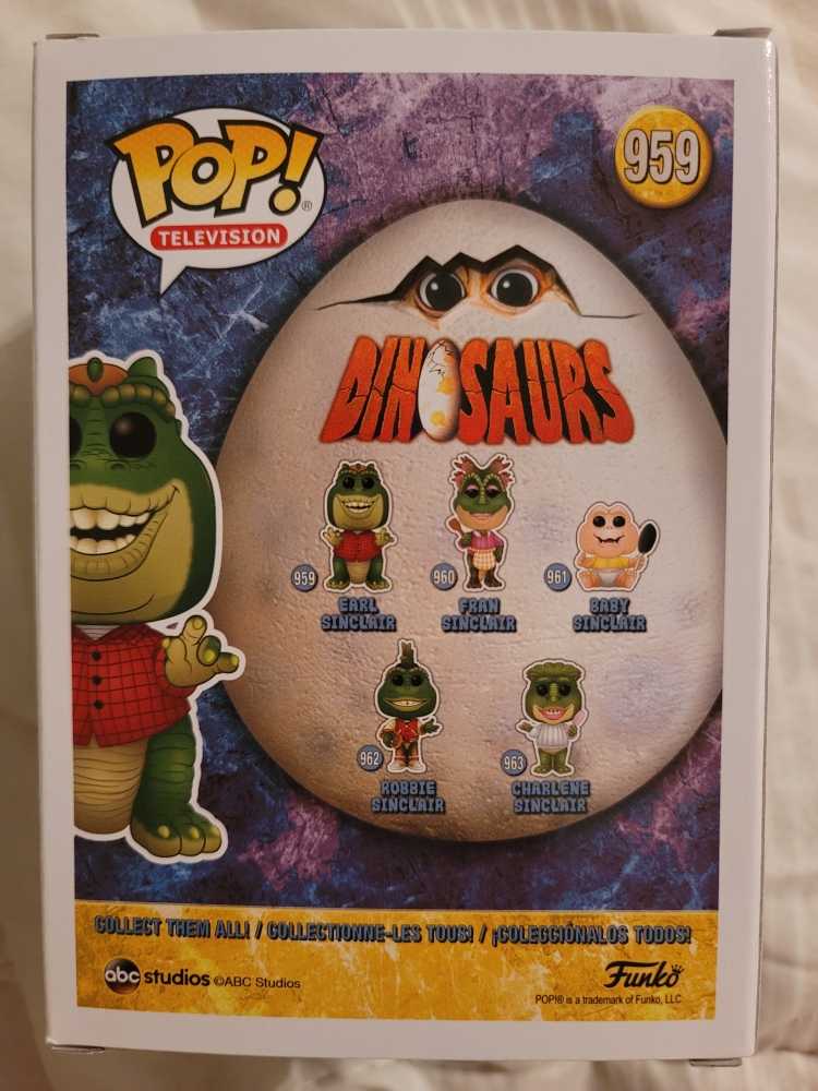 Dinosaurs: Earl Sinclair - Dinosaurs vinyl figure collectible [Barcode 889698470070] - Main Image 3