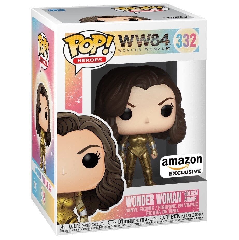 Wonder Woman (Golden Armor) - DC Universe vinyl figure collectible [Barcode 889698482202] - Main Image 2