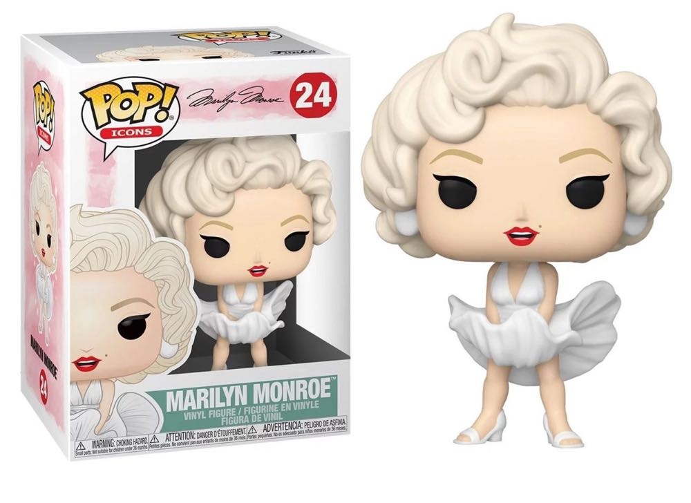 Marilyn Monroe: 24 Pop Icons - Celebrities vinyl figure collectible [Barcode 889698467711] - Main Image 2