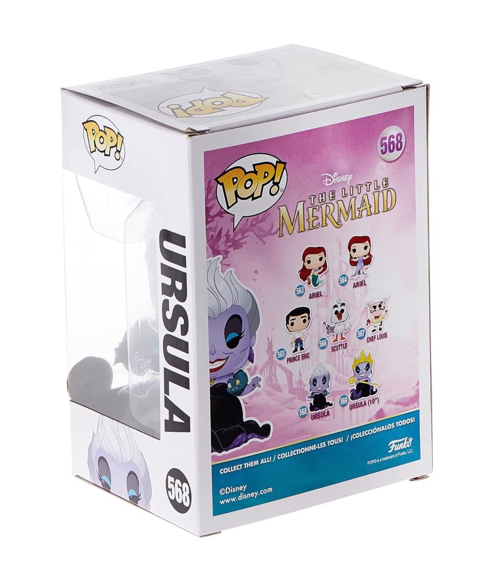 #568 Disney: The Little Mermaid: Ursula (Hot Topic) - The Little Mermaid vinyl figure collectible [Barcode 889698476058] - Main Image 4