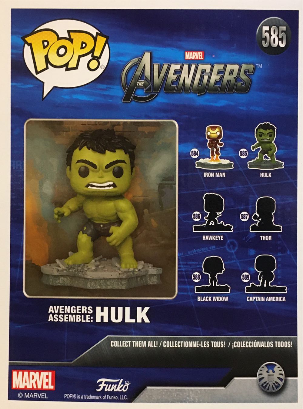 Avengers Assemble: Hulk - Avengers vinyl figure collectible [Barcode 889698456340] - Main Image 4