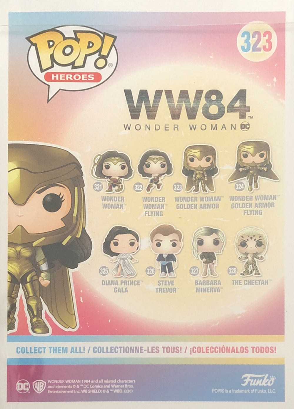 Wonder Woman (Golden Armor) - Wonder Woman vinyl figure collectible [Barcode 889698466585] - Main Image 3