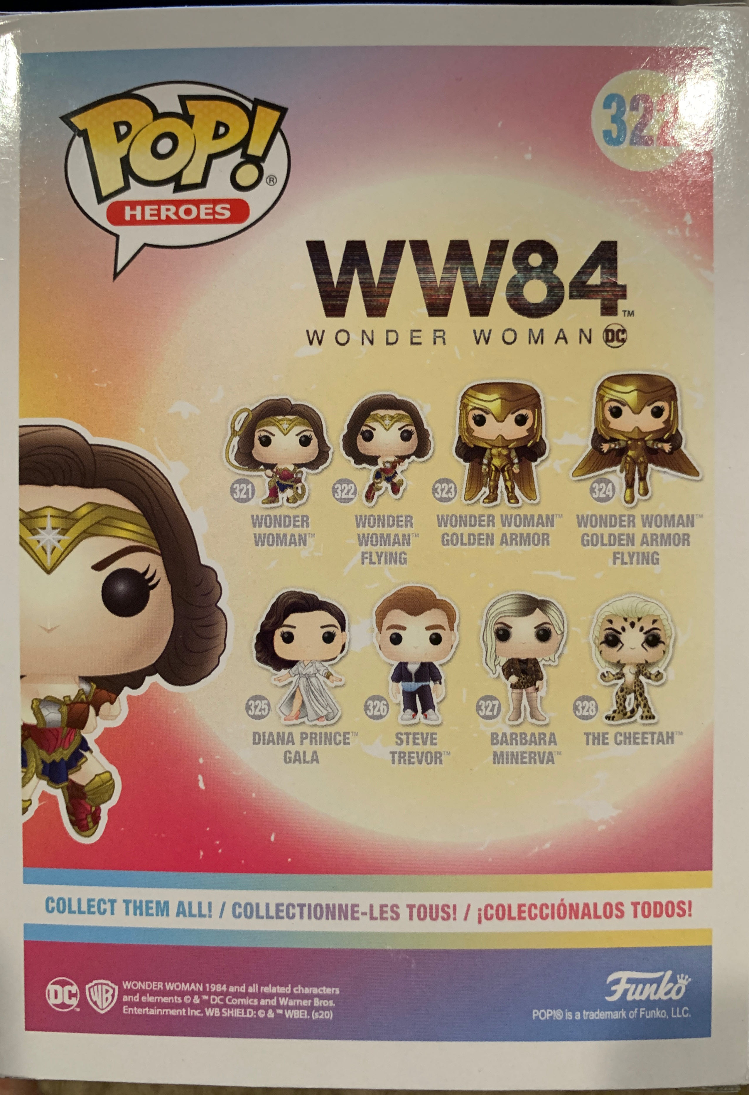 Wonder Woman Flying - Wonder Woman vinyl figure collectible [Barcode 889698473736] - Main Image 3