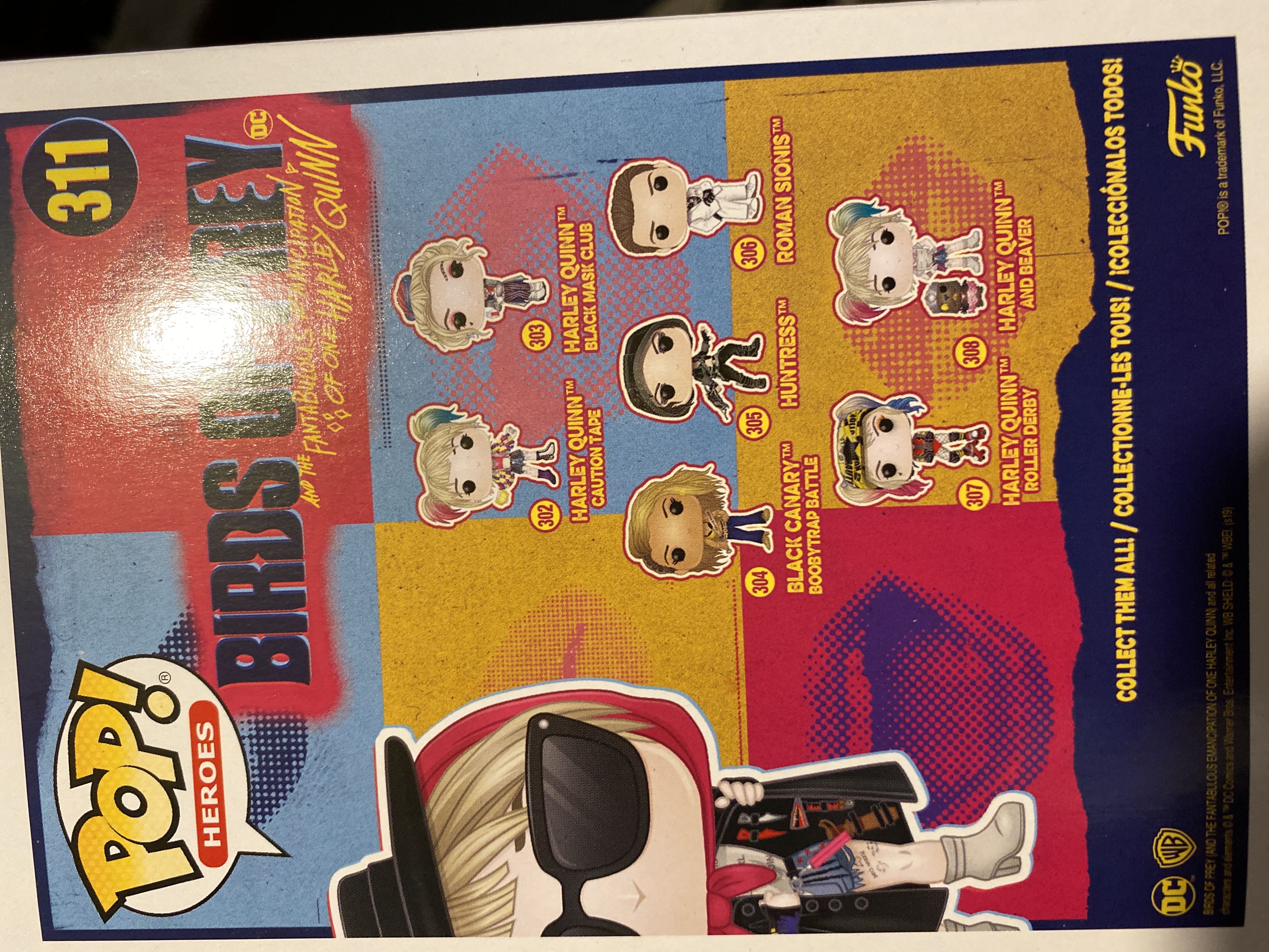 Birds Of Prey: Harley Quinn (Incognito) - Birds of Prey vinyl figure collectible [Barcode 889698443777] - Main Image 2