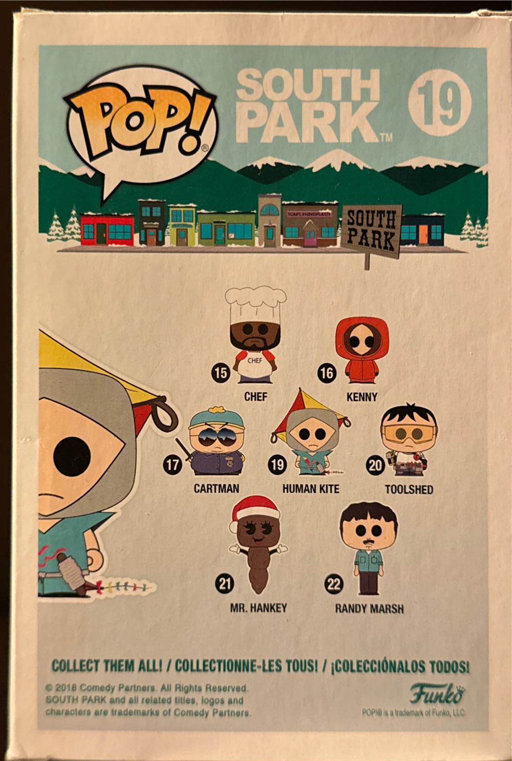 Human Kite - South Park vinyl figure collectible [Barcode 889698328647] - Main Image 4