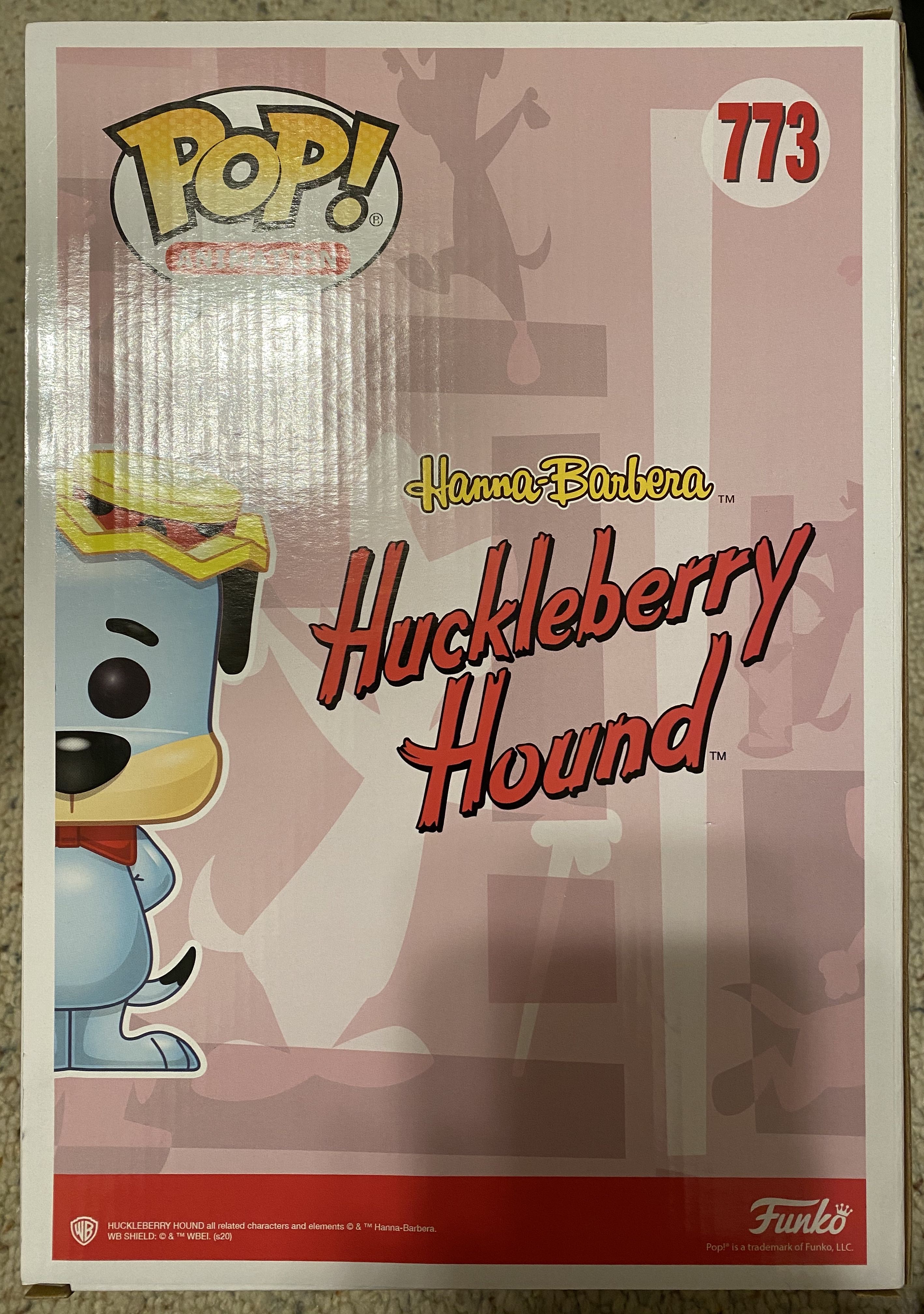 Huckleberry Hound (10 inch) - Hanna-Barbera vinyl figure collectible [Barcode 889698473514] - Main Image 2