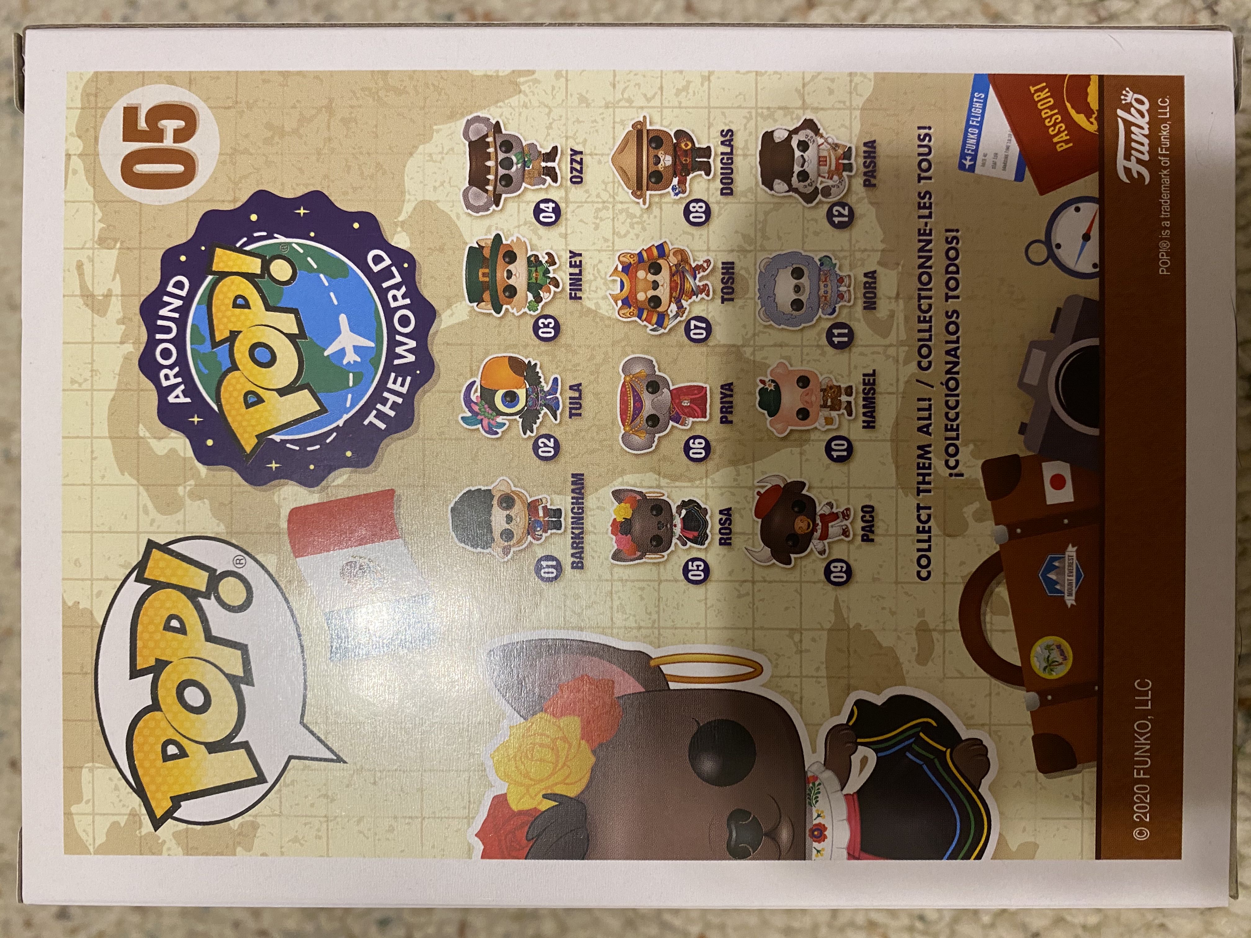 Rosa (Mexico) - Around The World vinyl figure collectible [Barcode 889698466233] - Main Image 2