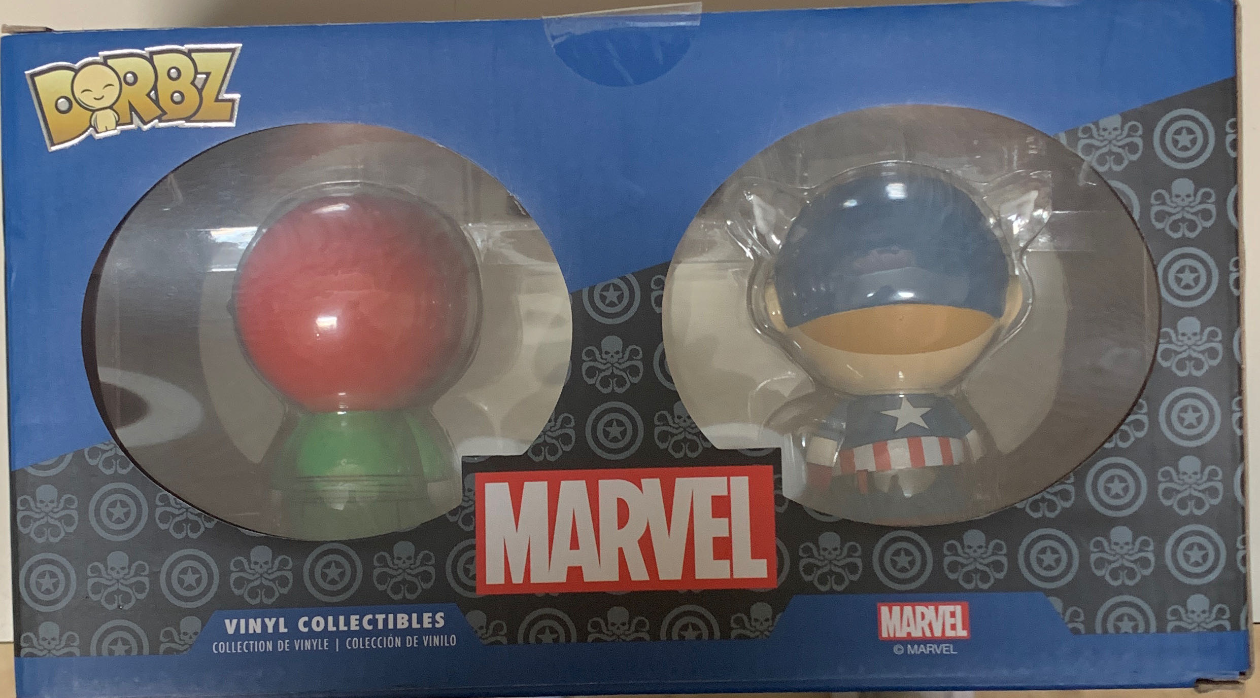 DORBZ - Captain America & Red Skull - Marvel Universe vinyl figure collectible [Barcode 889698313520] - Main Image 2