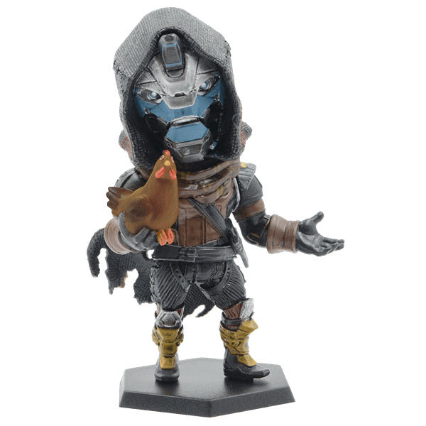 Cayde-6 With Chicken Vinyl Bungie Official - Destiny vinyl figure collectible [Barcode 847509046944] - Main Image 2
