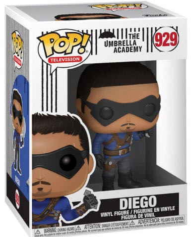 Diego - Umbrella Academy vinyl figure collectible [Barcode 889698445115] - Main Image 2