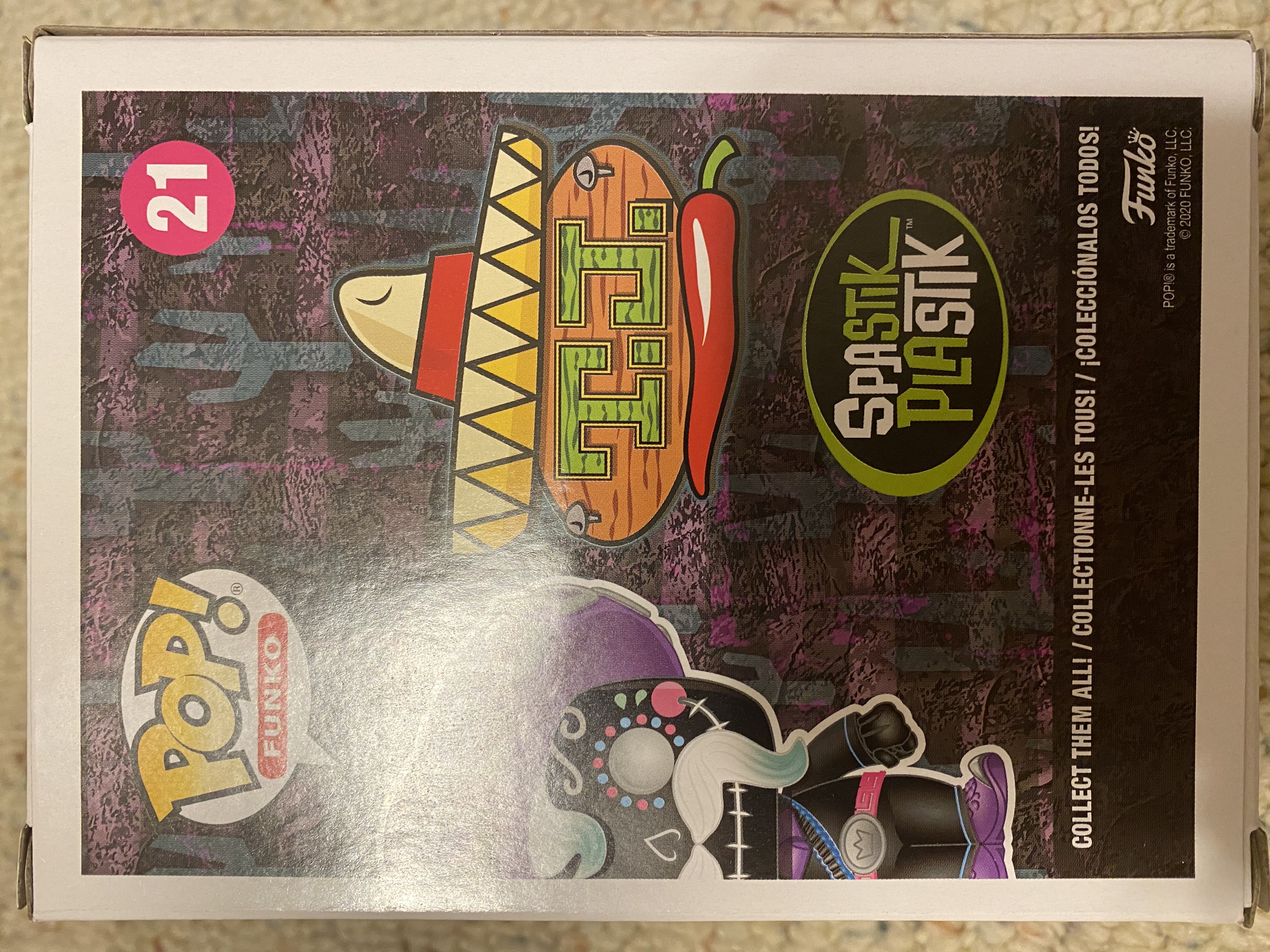 Spastik Plastik T.J. (Black) - Funko vinyl figure collectible [Barcode 889698391733] - Main Image 2