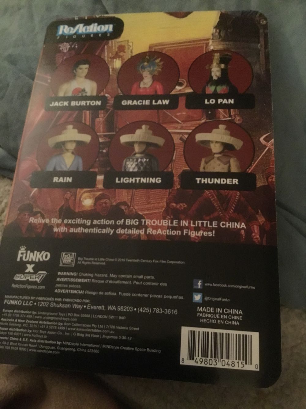 Lightning - Big Trouble in Little China vinyl figure collectible [Barcode 849803048150] - Main Image 2