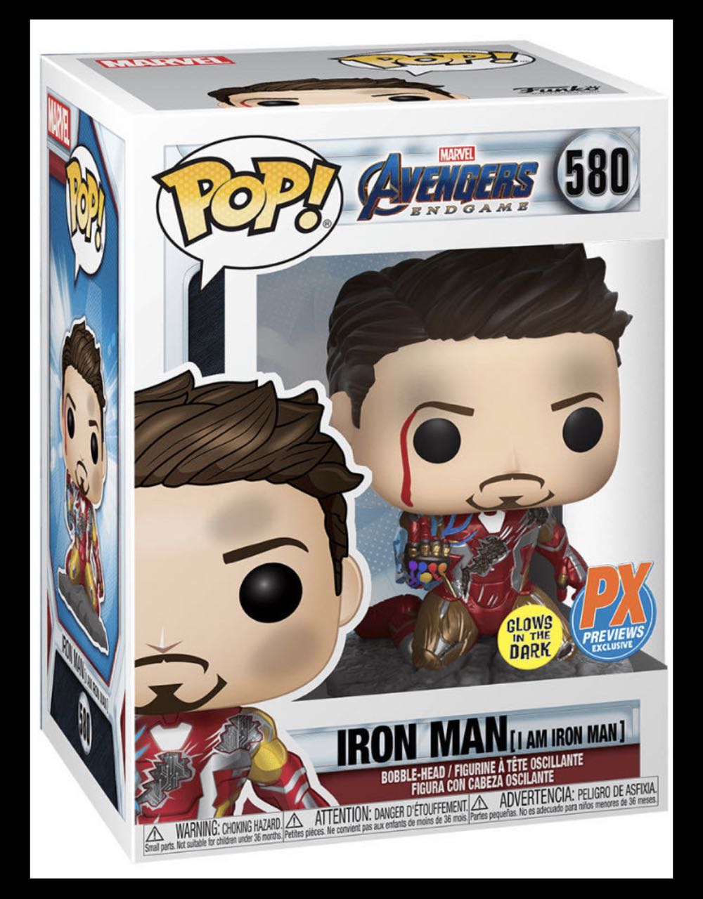 Iron Man [I am Iron Man] - Avengers vinyl figure collectible [Barcode 889698470964] - Main Image 4