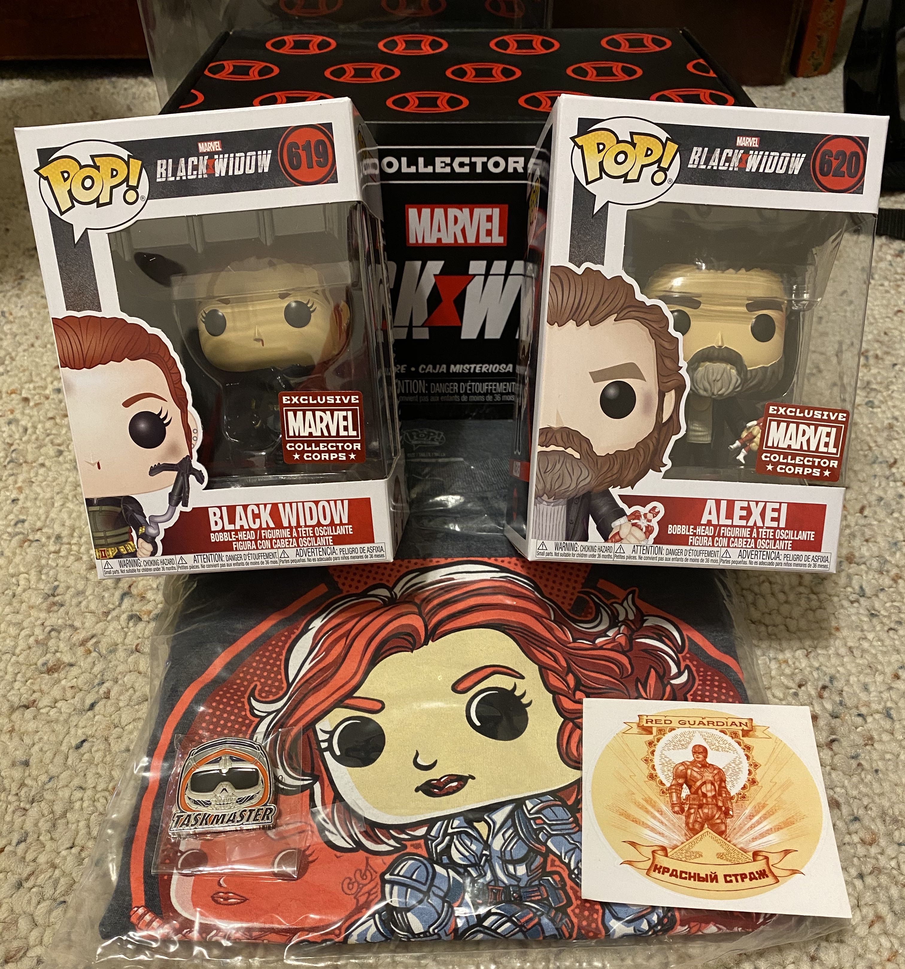 Black Widow 619 - Marvel Universe vinyl figure collectible [Barcode 889698469814] - Main Image 2