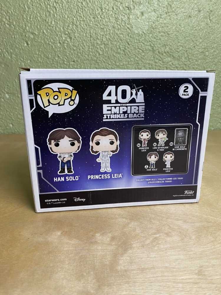 Star Wars #2 Han Solo & Princess Leia 40th - Star Wars vinyl figure collectible [Barcode 889698467704] - Main Image 4