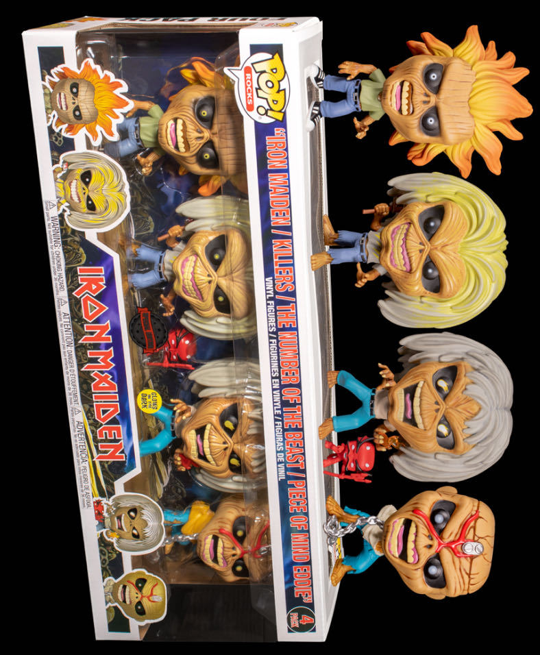 Iron Maiden: First 4 Albums - Iron Maiden vinyl figure collectible [Barcode 889698477871] - Main Image 4