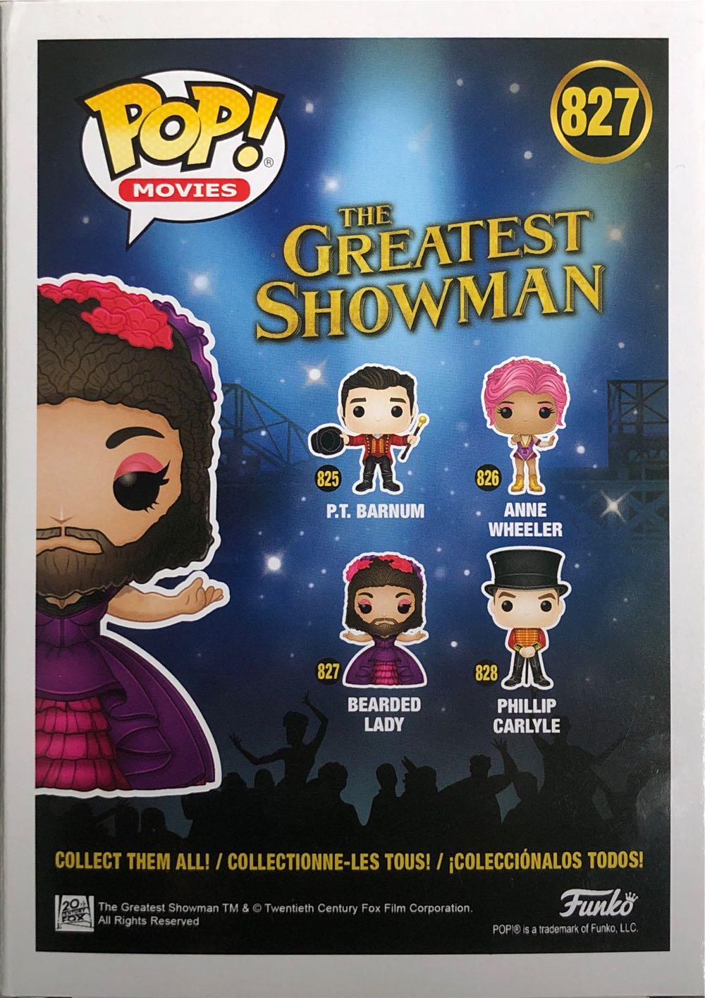 Bearded Lady - Disney vinyl figure collectible [Barcode 889698445009] - Main Image 3