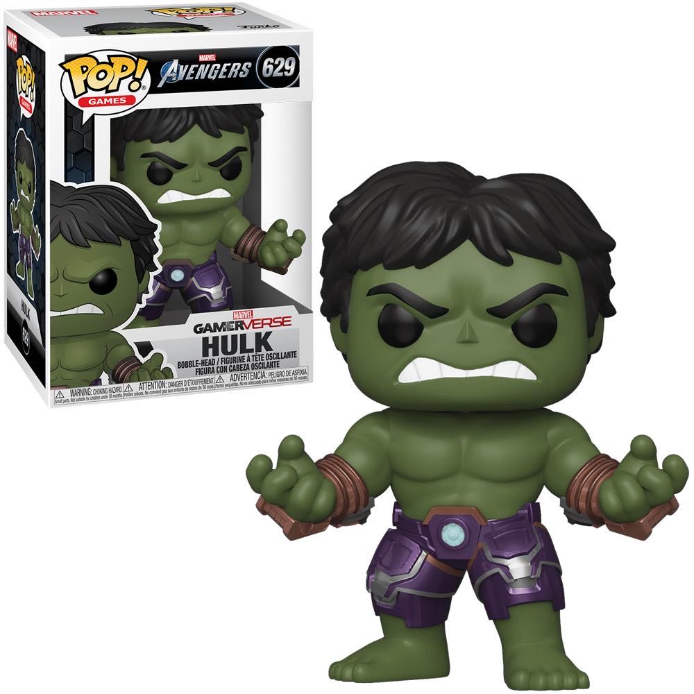 GamerVerse Hulk - Avengers Gamerverse vinyl figure collectible [Barcode 889698477598] - Main Image 2