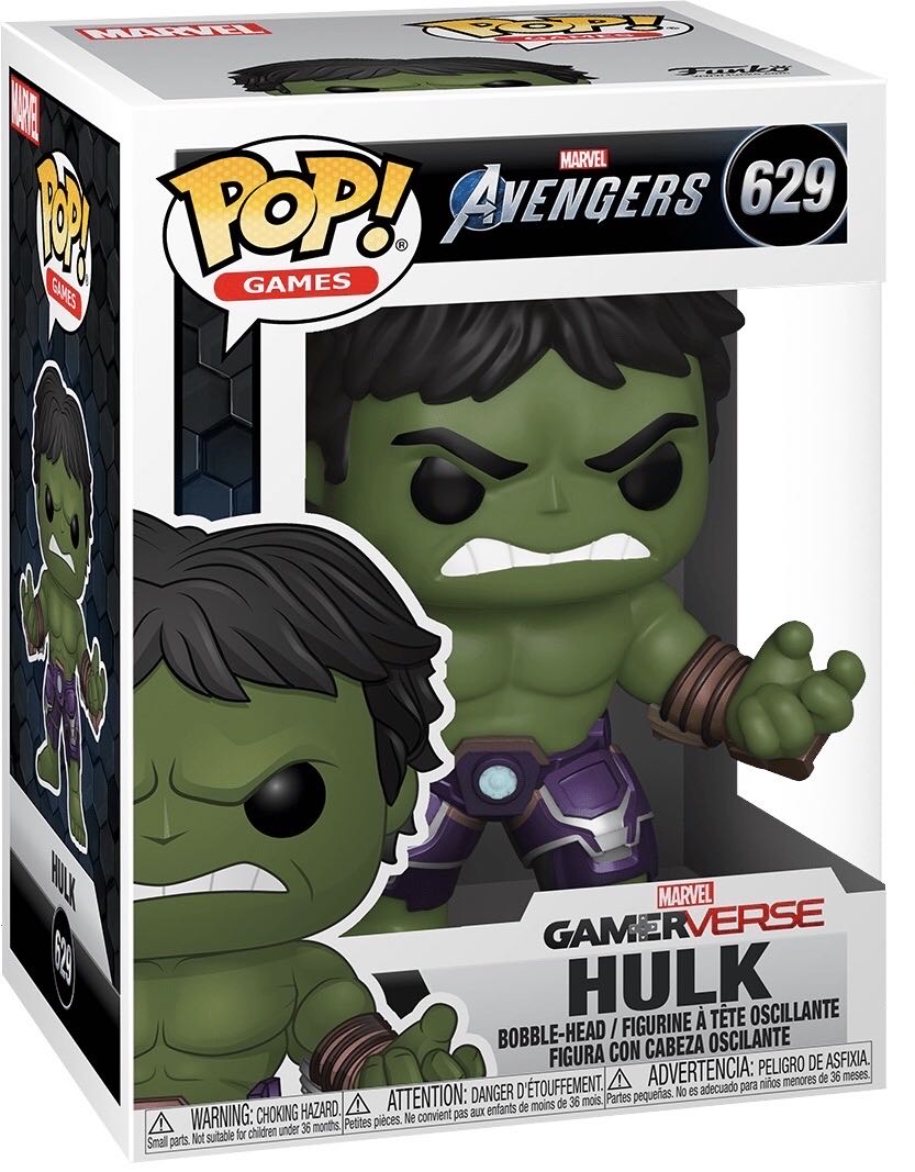 GamerVerse Hulk - Avengers Gamerverse vinyl figure collectible [Barcode 889698477598] - Main Image 3