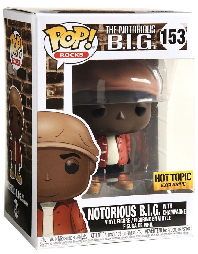 Notorious B.I.G. (With Champagne) - Notorious B.I.G. vinyl figure collectible [Barcode 889698454315] - Main Image 3