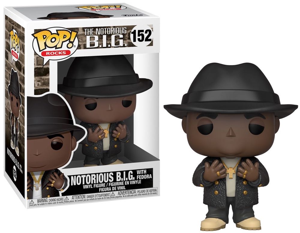 Notorious B.I.G. (With Fedora) - Notorious B.I.G. vinyl figure collectible [Barcode 889698454308] - Main Image 2