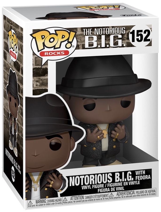 Notorious B.I.G. (With Fedora) - Notorious B.I.G. vinyl figure collectible [Barcode 889698454308] - Main Image 3