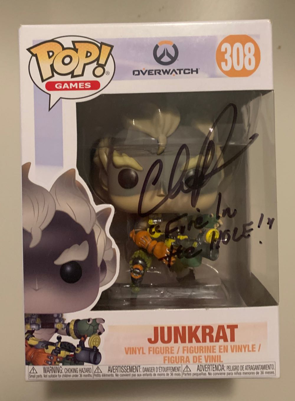 Overwatch - Junkrat VA Signed - Overwatch vinyl figure collectible [Barcode 11256458] - Main Image 3