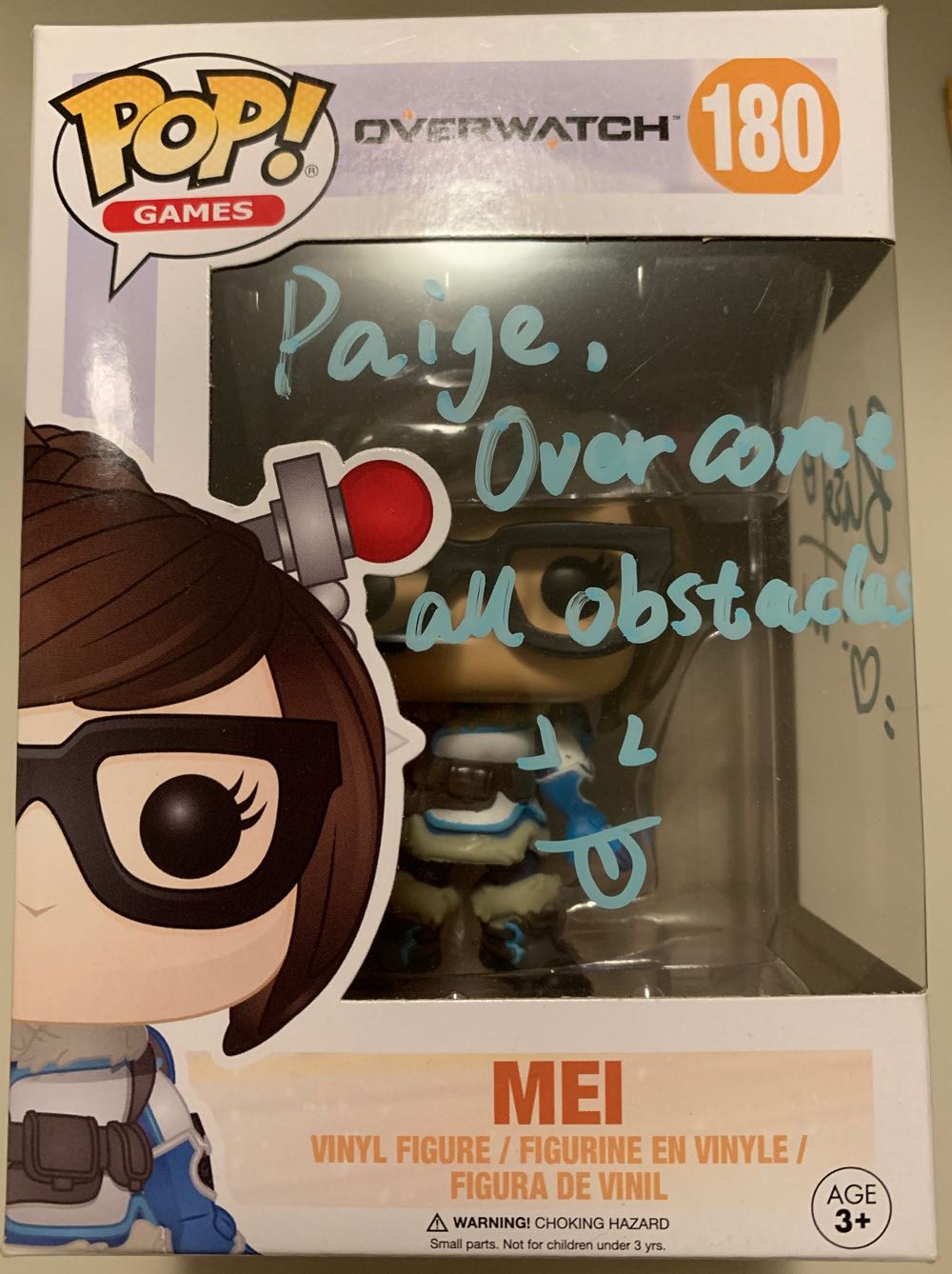 Overwatch - Mei VA Signed - Overwatch vinyl figure collectible [Barcode 10875164] - Main Image 2