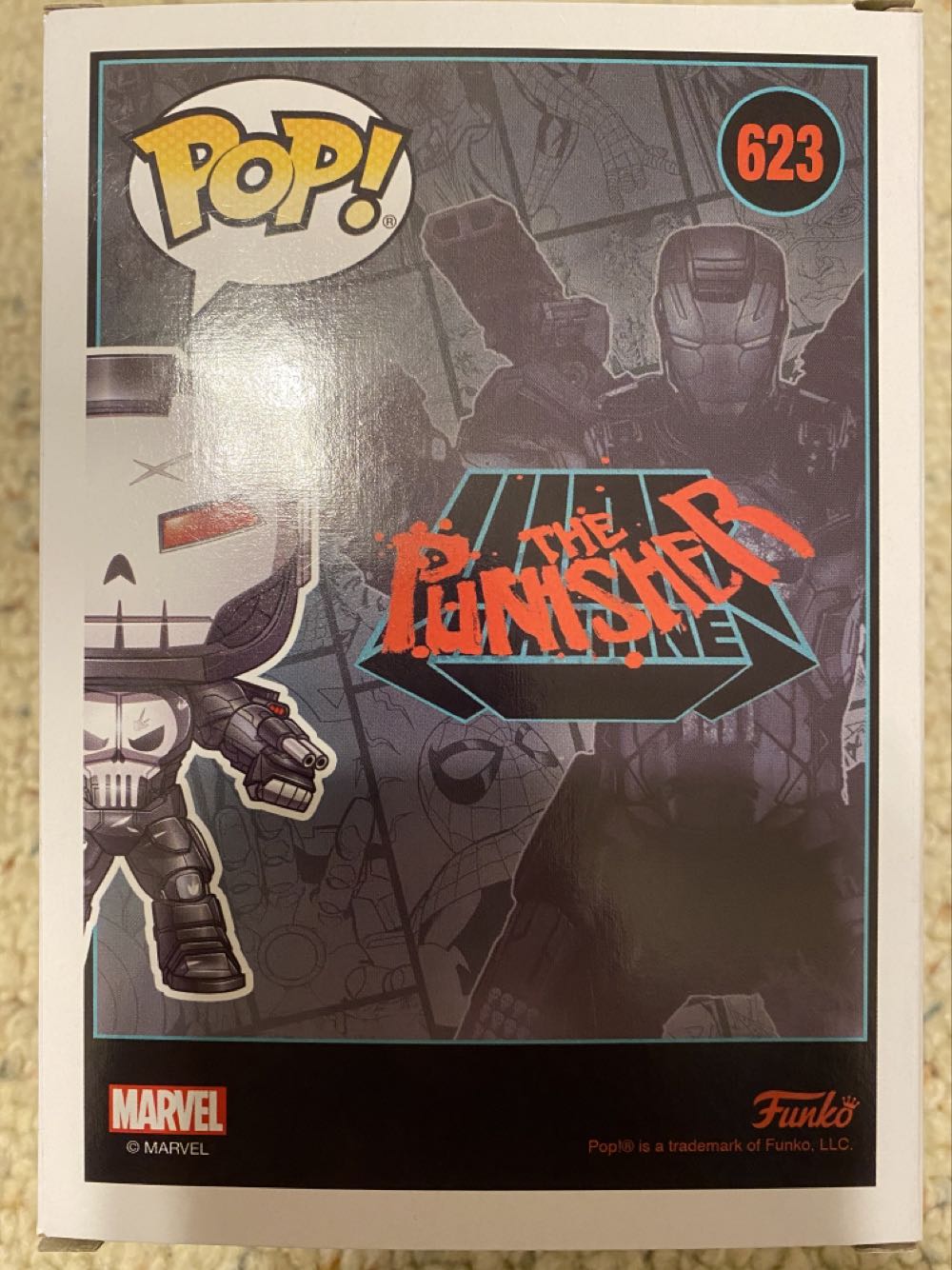 Iron Man: Punisher War Machine, #623 - Marvel Universe vinyl figure collectible [Barcode 889698473743] - Main Image 2