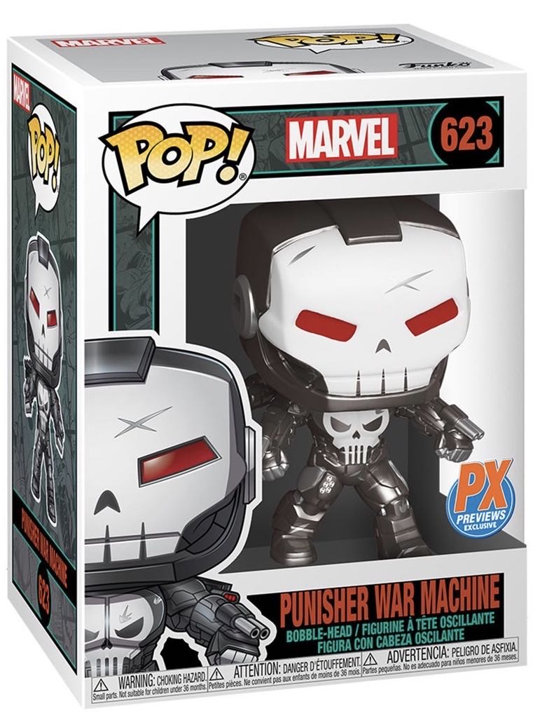 Iron Man: Punisher War Machine, #623 - Marvel Universe vinyl figure collectible [Barcode 889698473743] - Main Image 3