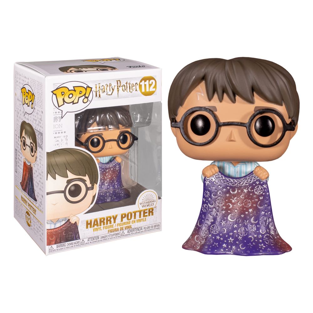 112 Harry Potter With Invisibility Cloak - Harry Potter vinyl figure collectible [Barcode 889698480635] - Main Image 2