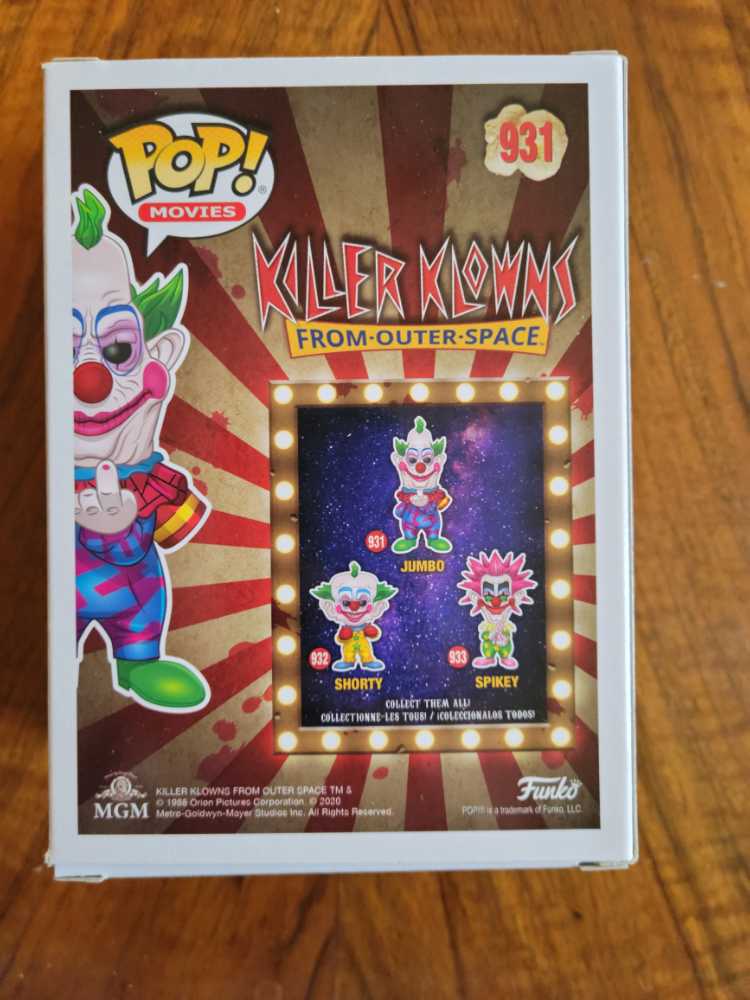 Killer Klowns From Outer Space: Jumbo  vinyl figure collectible [Barcode 889698441452] - Main Image 2